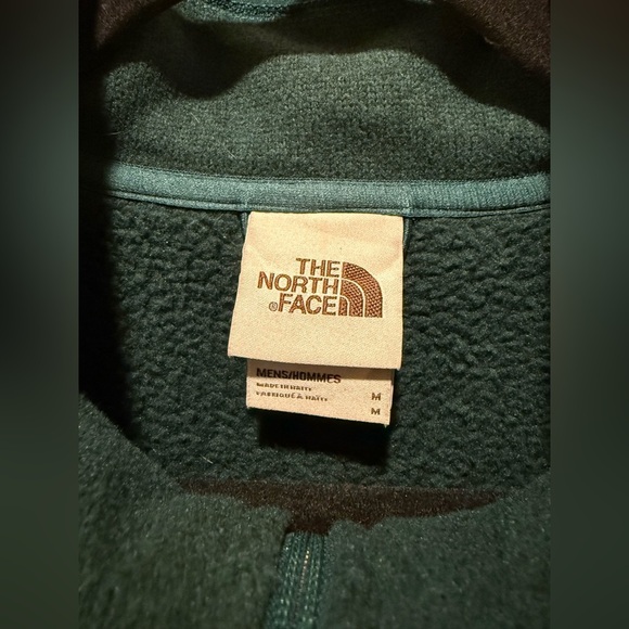 The North Face Gordon Lyons Full Zip Fleece Jacket Green , size M - Picture 6 of 11